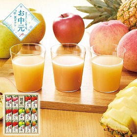 【お中元2026】カゴメ 国産プレミアムフルーツジュースギフト 紙容器 100％ジュース【送料込み】【二重包装不可】_1011