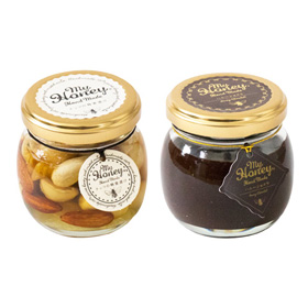 はちみつ専門店 MY HONEY「ナッツの蜂蜜漬けM&ハニーショコラM セット」【送料込み】【代引き不可】