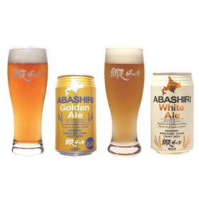 北海道名産品 ABASHIRI ゴールデン・ホワイト 8本セット【送料込み】【お届け先不可地域:沖縄・離島】