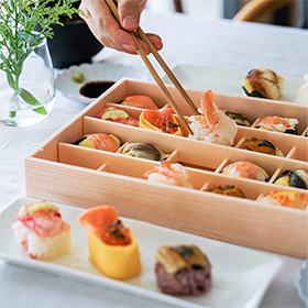 わさび葉寿しうめもり はれやか贅沢手鞠わさび葉寿し20個【送料込み】【お届け不可地域:北海道・沖縄・離島】
