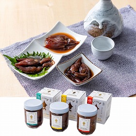 カネツル砂子商店 ほたるいかすがたづくり３本セット イカ【送料込み】【二重包装不可】【お届け不可地域：離島】
