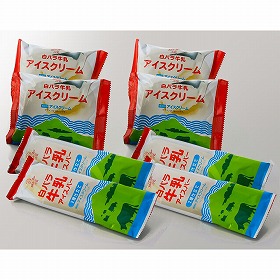 白バラアイスクリーム計8個セット WR8 スイーツ アイスクリーム【送料込み】【お届け不可地域:離島】