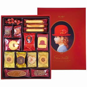 赤い帽子 レッド 12種類45枚入 4187-036 スイーツ 洋菓子 焼菓子【送料込み】【お届け不可地域:北海道・沖縄・離島】