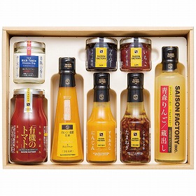 セゾンファクトリー リッチな朝食セット KRB-50IK 4230-053 調味料 ドレッシング ジャム 詰合せ【送料込み】【お届け不可地域：北海道・沖縄・離島】