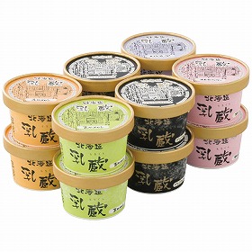 乳蔵 北海道アイスクリーム5種12個 110131 4258-049 スイーツ アイスクリーム【送料込み】【二重包装不可】【お届け不可地域：北海道・沖縄・離島】