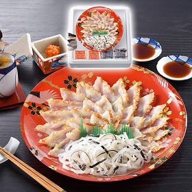 関とら本店 ふくたたき刺身セット 魚介 フグ【送料込み】【二重包装不可】【お届け不可地域：離島】