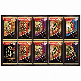 3%OFF【お中元2025】アマノフーズ おみそ汁贅沢ギフト 300Z 4772-087 和風惣菜 味噌汁【送料込み】【二重包装不可】【お届け不可地域:北海道・沖縄・離島】