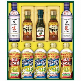 3%OFF【お中元2025】日清オイリオ ヘルシーオイル&キッコーマン生しょうゆギフト NK-50 4773-065 調味料 醤油【送料込み】【二重包装不可】【お届け不可地域:北海道・沖縄・離島】