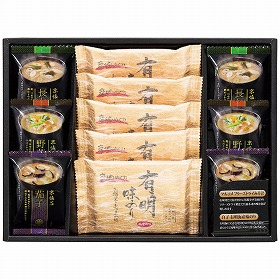 3%OFF【お中元2025】フリーズドライみそ汁&有明のりセット NF-BON 4784-068 和風惣菜 味噌汁【送料込み】【二重包装不可】【お届け不可地域:北海道・沖縄・離島】