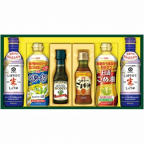 【お中元2025】日清 バラエティオイル&キッコーマンしぼりたて生しょうゆギフト NK-30 調味料 油 詰合せ【送料込み】【二重包装不可】【お届け不可地域:離島】_1010