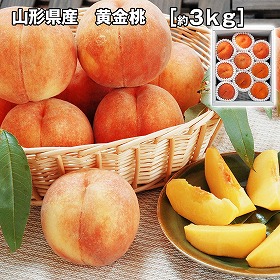 山形県産 黄金桃 3kg フルーツ 果物【送料込み】【お届け不可地域:離島】