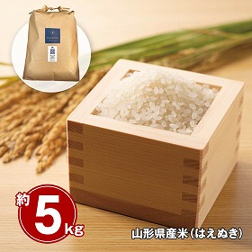 【お歳暮2025】山形県産米 はえぬき 5kg 【送料込み】【お届け不可地域：離島】_1040