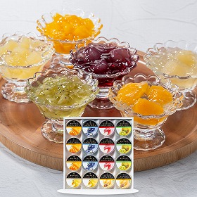 【お歳暮2025】銀座千疋屋 銀座冬ゼリー 16個 スイーツ 洋菓子【送料込み】【二重包装不可】【お届け不可地域：離島】