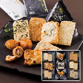 【お歳暮2025】赤坂柿山 柿山セレクト KS-50 9897-062 和菓子 あられ【送料込み】【二重包装不可】【お届け不可地域：北海道・沖縄・離島】