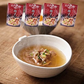 大阪ぐるめすぅぷ肉すい 180g×4 6616-35 4828-389 和風惣菜【送料込み】【二重包装不可】【お届け不可地域：北海道・沖縄・離島】