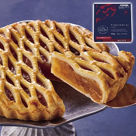 味の素 冷凍 フリーカットケーキ アップルパイ ホール 380g スイーツ 洋菓子 ホームパーティー 業務用【送料込み】【二重包装不可】