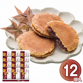 河内駿河屋 花つづみ 12個 FT-15 1207-053 和菓子 スイーツ【送料込み】【お届け不可地域：北海道・沖縄・離島】