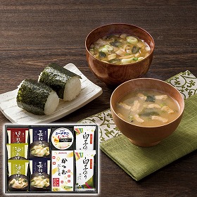 美味心 和風バラエティギフト EM-BOS 1228-021 味噌汁 和風惣菜 詰合せ【送料込み】【お届け不可地域：北海道・沖縄・離島】
