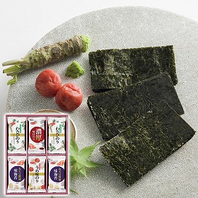 白子のり 味のりバラエティ詰合せ MR-250 1249-037 乾物 海苔【送料込み】【お届け不可地域：北海道・沖縄・離島】