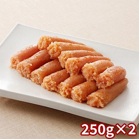 やまや 辛子明太子無着色切子500g 33554 1894-161 めんたいこ【送料込み】【二重包装不可】【お届け不可地域：北海道・沖縄・離島】