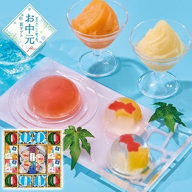 【お中元2026】涼水菓 涼風夏撰 スイーツ ゼリー【送料込み】【二重包装不可】_520