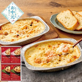 【お中元2026】帝国ホテルキッチン 海老グラタン＆チキンドリアセット 洋風惣菜【送料込み】【二重包装不可】【お届け不可地域：離島】_729