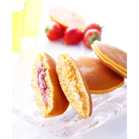 杉谷本舗 フルーツ生どらセット(いちご・みかん 各5個)【送料込み】