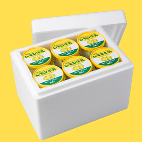 栃木 レモン牛乳カップアイス【送料込み】