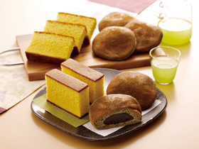 「杉谷本舗」長崎かすてらと黒ごまどら焼き詰め合わせ RB-365【送料込み】【お届け不可地域:沖縄・離島】