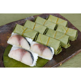 冷凍 柿の葉ずし10個入(鯖)390g【送料込み】【お届け不可地域:北海道・沖縄・離島】【二重包装不可】