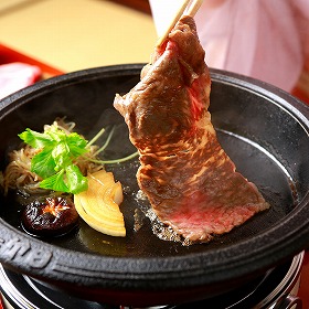 東京 人形町 日山 黒毛和牛肩・肩ロースすき焼き 各250g【送料込み】