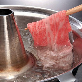 滋賀 松喜屋 近江牛すきやき しゃぶしゃぶ用 ロース500g 牛肉【送料込み】