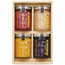 セゾンファクトリー セゾンファクトリー謹製ジャム4個詰合せ SJK-30NI 4230-065 ジャム コンフィチュール【送料込み】【お届け不可地域：北海道・沖縄・離島】