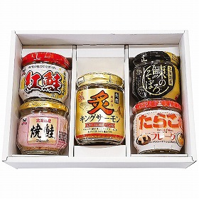 網走水産 知床の味覚 5種類瓶セット AP-539 4031-037 瓶詰 ごはんのお供【送料込み】【お届け不可地域:北海道・沖縄・離島】