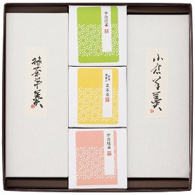 絹ごし羊かん 抹茶・小倉 2本・宇治茶セット 4278-039 和菓子 ようかん【送料込み】【二重包装不可】【お届け不可地域：北海道・沖縄・離島】