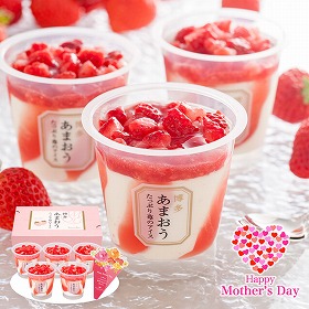 【母の日2025】博多あまおう たっぷり苺のアイス 74ml×5 M-AH-TP5W スイーツ アイスクリーム【送料込み】【二重包装不可】【お届け不可地域:離島不可】