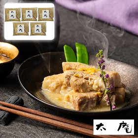 大阪 太庵 高畑店主監修 ゆず香る豚の角煮 和風惣菜 煮物【送料込み】【二重包装不可】【お届け不可地域：離島】