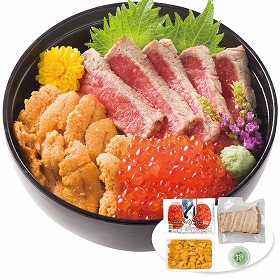 3%OFF【お中元2025】豪華海鮮丼セット 4738-035 和風惣菜【送料込み】【お届け不可地域:北海道・沖縄・離島】