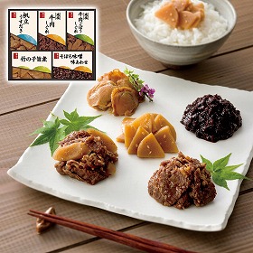 【お中元2025】柿安 料亭しぐれ煮詰合せ FS30 4803-010 和風惣菜 佃煮【送料込み】【二重包装不可】【お届け不可地域:北海道・沖縄・離島】