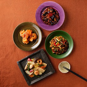 四陸 人気の中華料理4種セット 中華惣菜 詰合せ【送料込み】【二重包装不可】【お届け不可地域：離島】