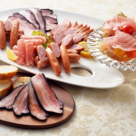 北海道 札幌バルナバハム 札幌開拓使ハムセット ハムギフト【送料込み】【二重包装不可】【お届け不可地域:離島】