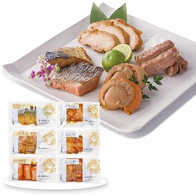 【お歳暮2025】新潟小川屋 お魚とお肉の焼漬詰合せ SZH5 9808-027 和風惣菜【送料込み】【お届け不可地域:北海道・沖縄・離島】