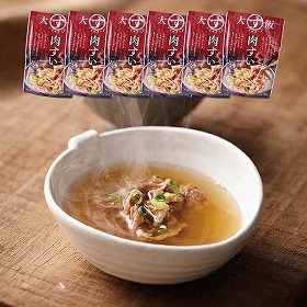 大阪ぐるめすぅぷ肉すい 180g×6 6617-50 4828-391 和風惣菜【送料込み】【二重包装不可】【お届け不可地域：北海道・沖縄・離島】
