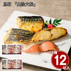 鳥取 山陰大松 氷温熟成 西京漬けギフトセット6切 ×2セット 魚介 和風惣菜【送料込み】【二重包装不可】【お届け不可地域：離島】