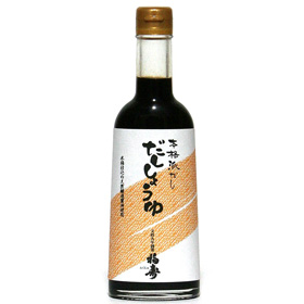 徳島県名産品 徳島の醤油　だししょうゆ 310ml×4