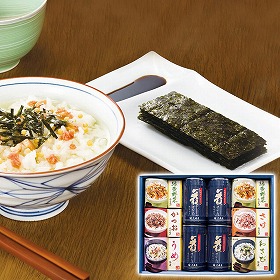 大森屋 卓上のり・お茶漬・ふりかけ詰合せ 10個 NTF-40G 1251-032 海苔 惣菜 セット【送料込み】【お届け不可地域：北海道・沖縄・離島】