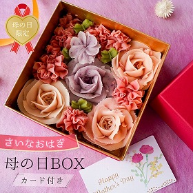 【母の日2026】母の日限定！さいなおはぎ母の日BOX カード付き スイーツ 和菓子 保存料・化学調味料不使用【送料込み】【お届け不可地域：北海道・沖縄・離島】