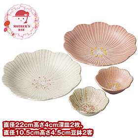 【母の日2026】ハレのひセット 00483 1854-698 食器 皿 プレート【送料込み】【二重包装不可】【お届け不可地域：北海道・沖縄・離島】【お届け日時指定不可】