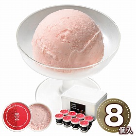 新潟 越後姫アイスクリーム 8個入 スイーツ アイス【送料込み】【二重包装不可】【お届け不可地域：離島】