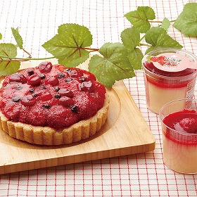 乳蔵 北海道ミックスベリータルト・木苺プリン 440174 1891-420 スイーツ 洋菓子【送料込み】【二重包装不可】【お届け不可地域：北海道・沖縄・離島】